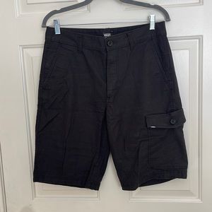 Vans Black Cargo Shorts